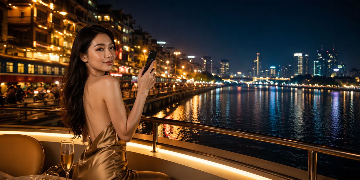 Giao diện nạp tiền và nhận thưởng tại alo798 với ánh đèn neon phong cách Hà Nội