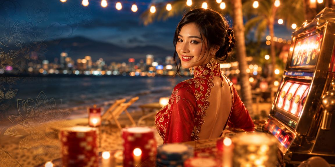 Cảnh cá cược casino sôi động tại Việt Nam với người chơi hào hứng theo dõi kết quả